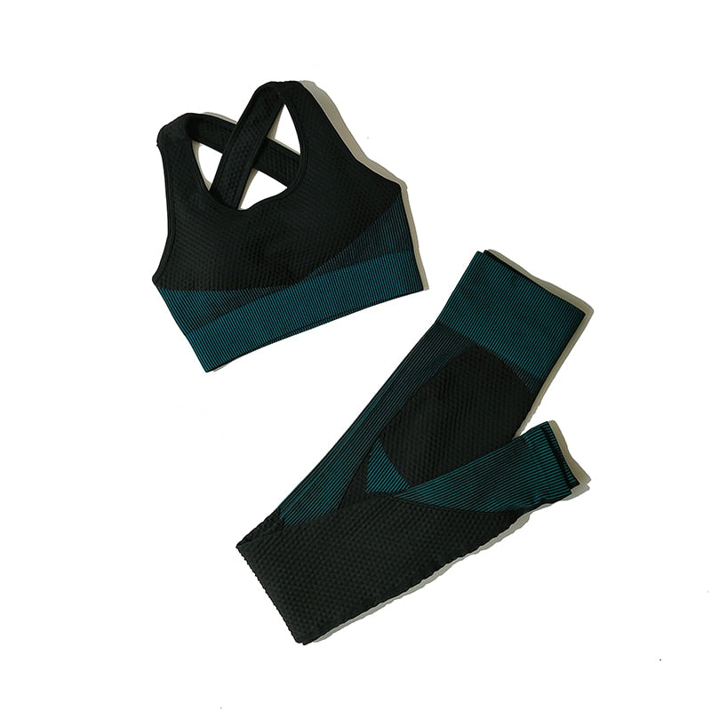 women's green   wrath  gym set